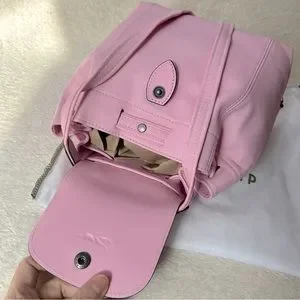 NWT Longchamp Soft Calf Leather Drawstring Backpack Pink Longchamp | Bags | Nwt Longchamp Soft Calf Leather  main image 2